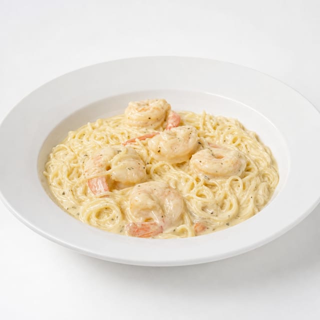 Shrimp Alfredo.