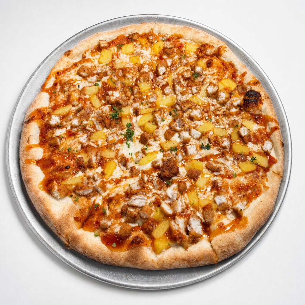 Thai Sweet Chili Chicken Pizza.