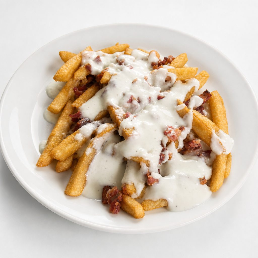 Bacon Cheese Fries.