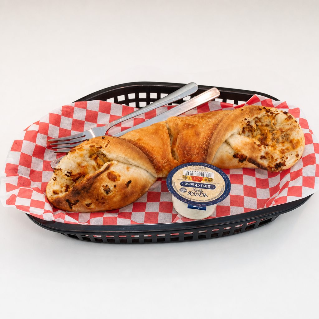 Buffalo Chicken Cheesesteak Roll.