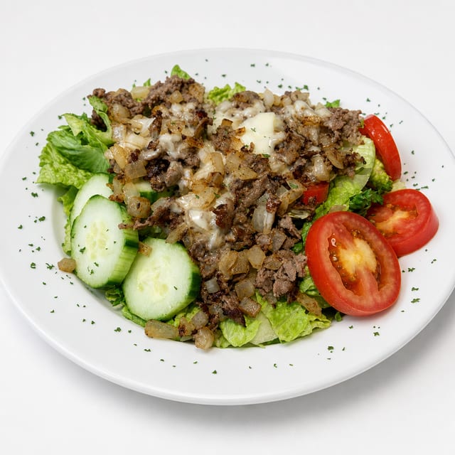 Cheesesteak Salad.
