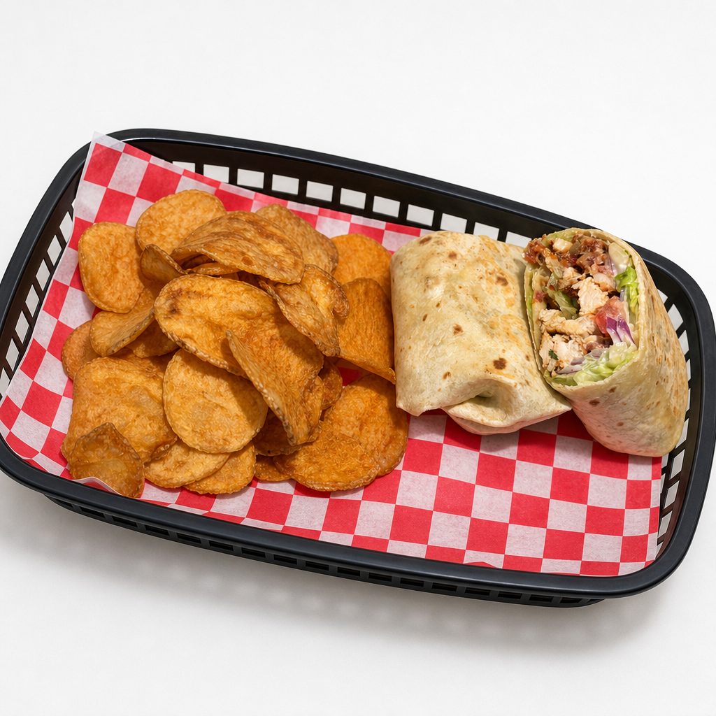 Grilled Chicken Bacon & Ranch Wrap.
