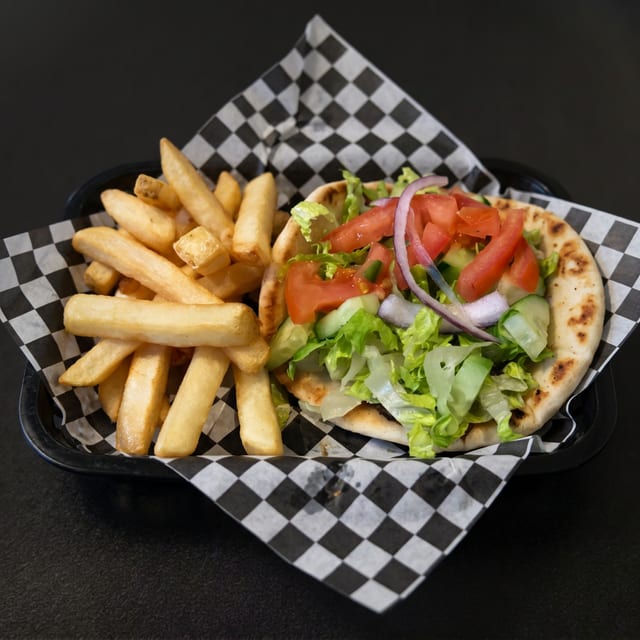 Chicken Gyro Sandwich.