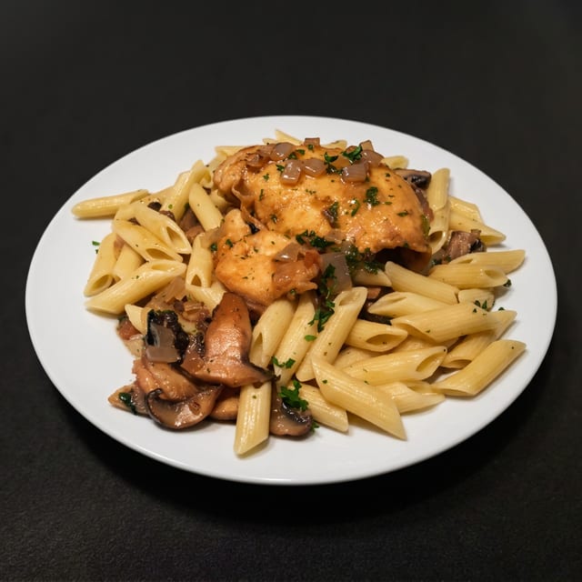 Chicken Marsala.