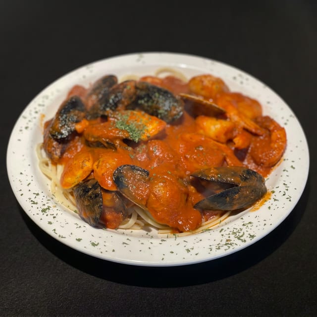 Mussels Fra Diavolo Entrée.