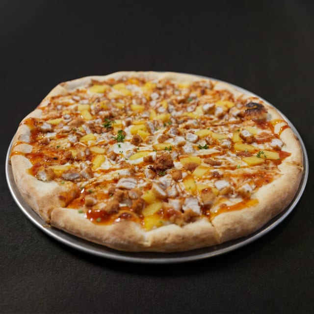 Thai Sweet Chili Chicken Pizza.