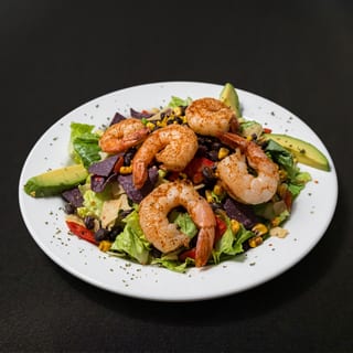 Southwestern Salad - Cajun Shrimp