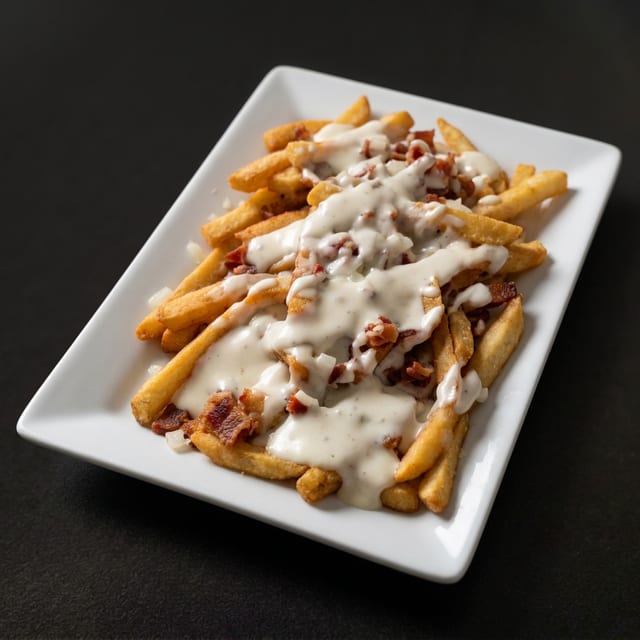 Bacon Cheese Fries.