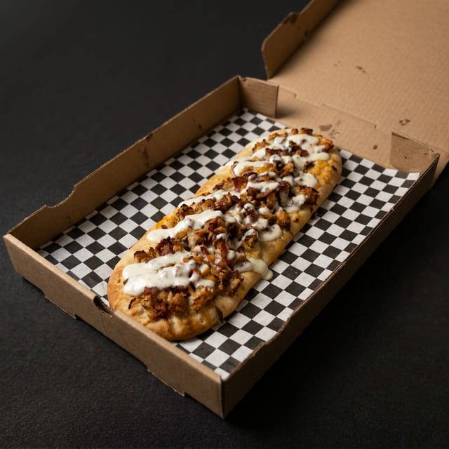 Chicken Bacon Ranch Flatbread.
